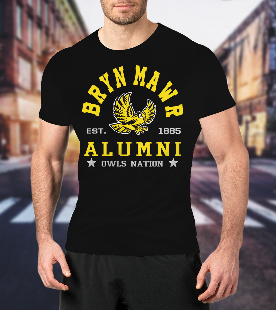 BRYN MAWR Alumni Owls Nation Est. 1885 T-Shirt