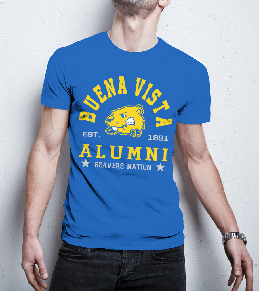 Buena Vista Alumni Est. 1891 Beavers Nation T-Shirt