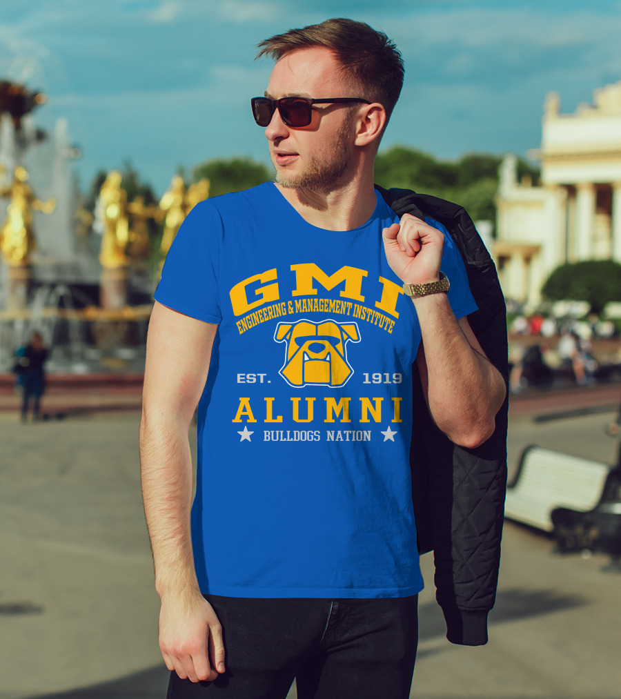 GMI Engineering And Management Institute Alumni Bulldogs Nation Est. 1919 T-Shirt