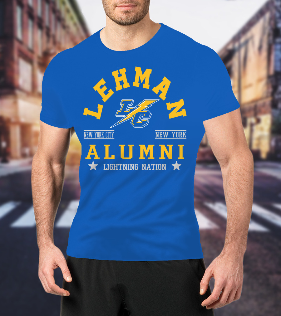 Lehman Alumni New York City Lightning Nation T-Shirt