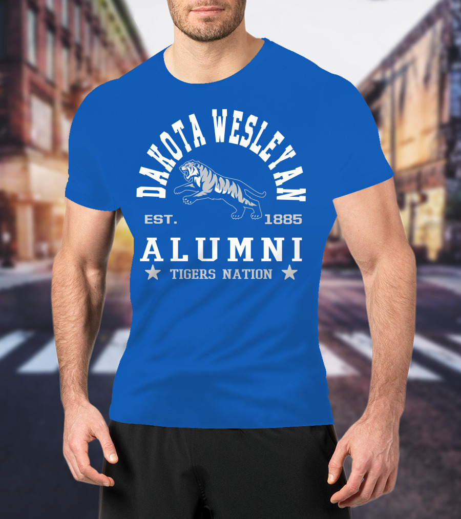 Dakota Wesleyan University Alumni Tigers Nation Est. 1885 T-Shirt