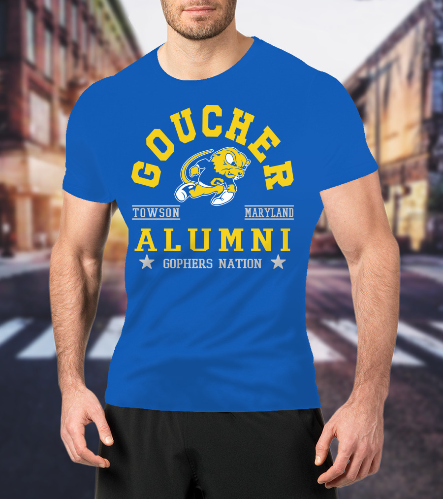 Goucher College Towson Maryland Alumni Gophers Nation T-Shirt