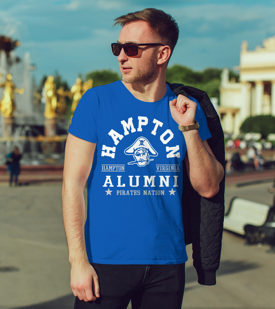 Hampton Alumni Pirates Nation Virginia T-Shirt