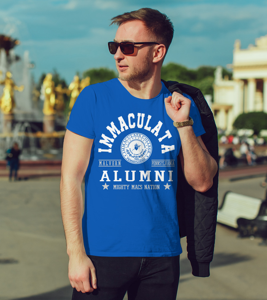 Immaculata College Alumni Mighty Macs Nation Malvern Pennsylvania T-Shirt