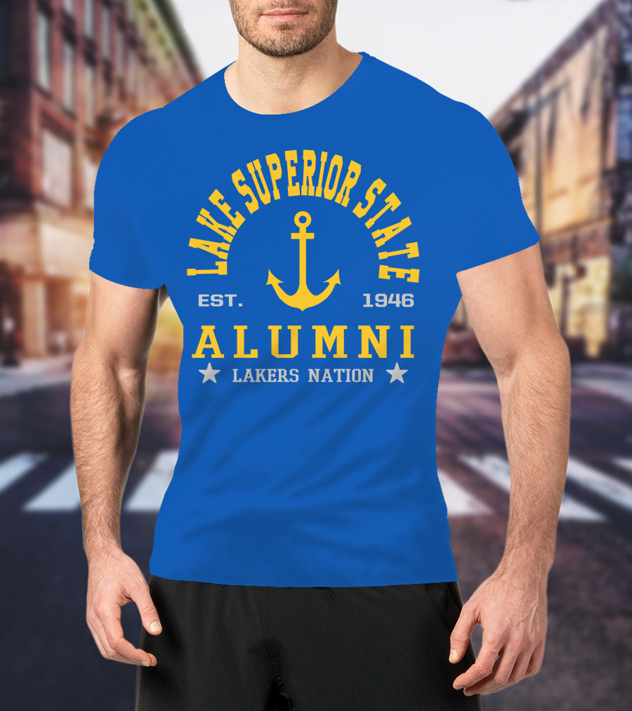 Lake Superior State Alumni Lakers Nation Est. 1946 T-Shirt