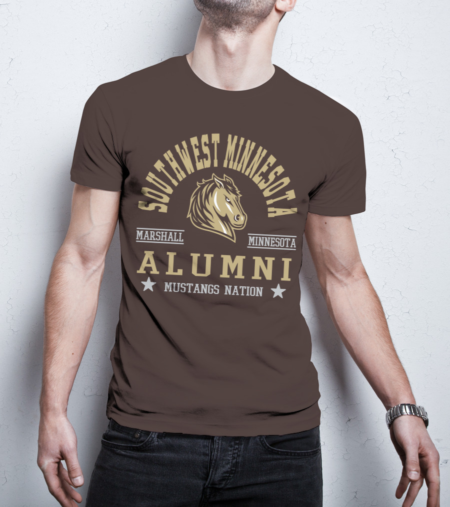 Southwest Minnesota Marshall Alumni Mustangs Nation T-Shirt