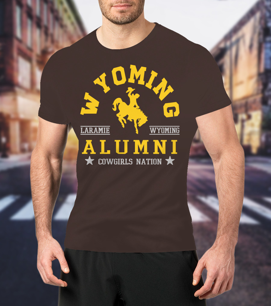 Wyoming Alumni Laramie Cowgirls Nation T-Shirt