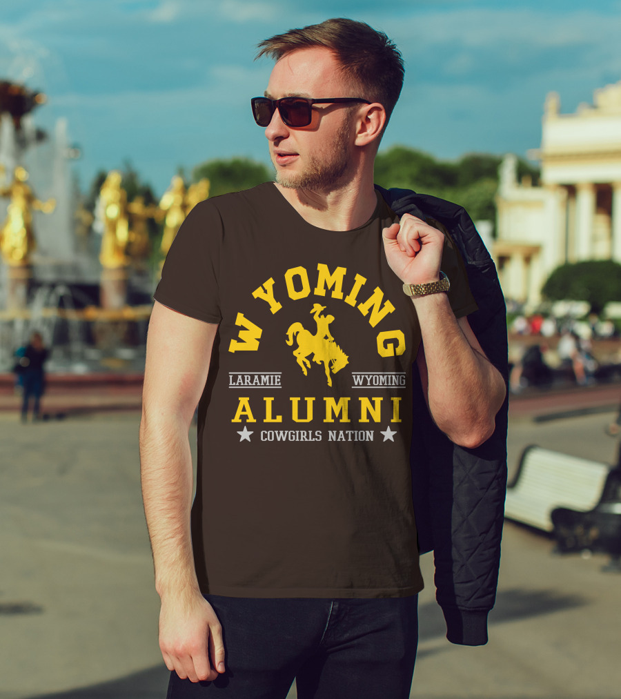 Wyoming Alumni Laramie Cowgirls Nation T-Shirt