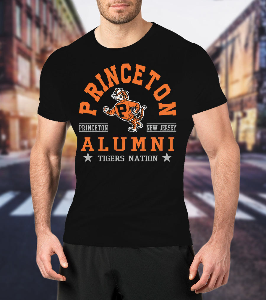 Princeton Alumni Tigers Nation New Jersey T-Shirt