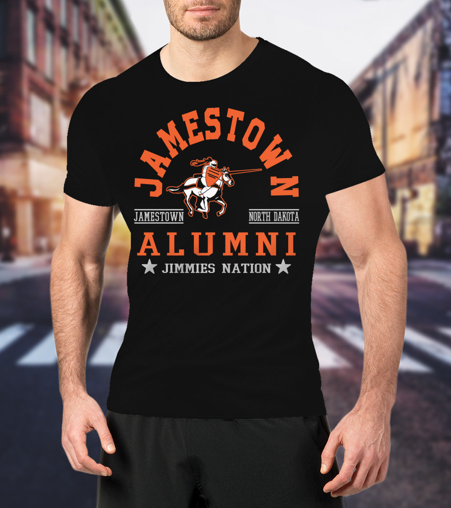 Jamestown College Alumni Jimmies Nation North Dakota T-Shirt