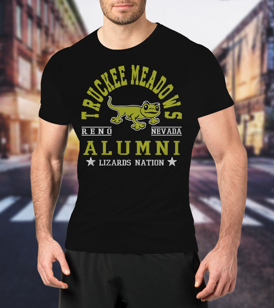 Truckee Meadows Reno Nevada Alumni Lizards Nation T-Shirt