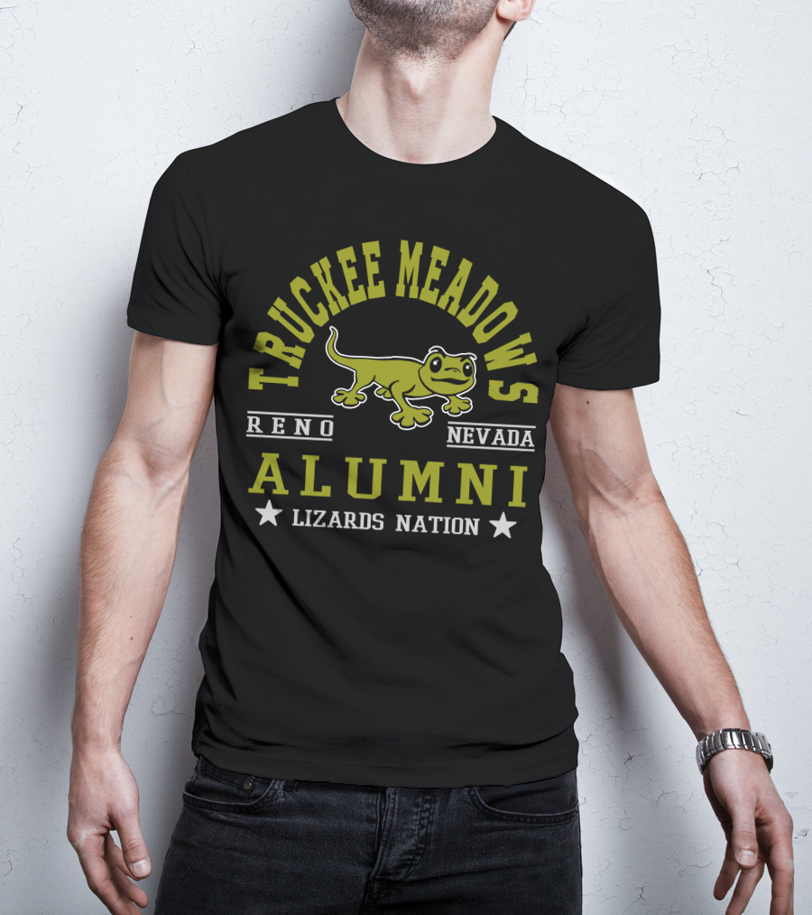 Truckee Meadows Reno Nevada Alumni Lizards Nation T-Shirt