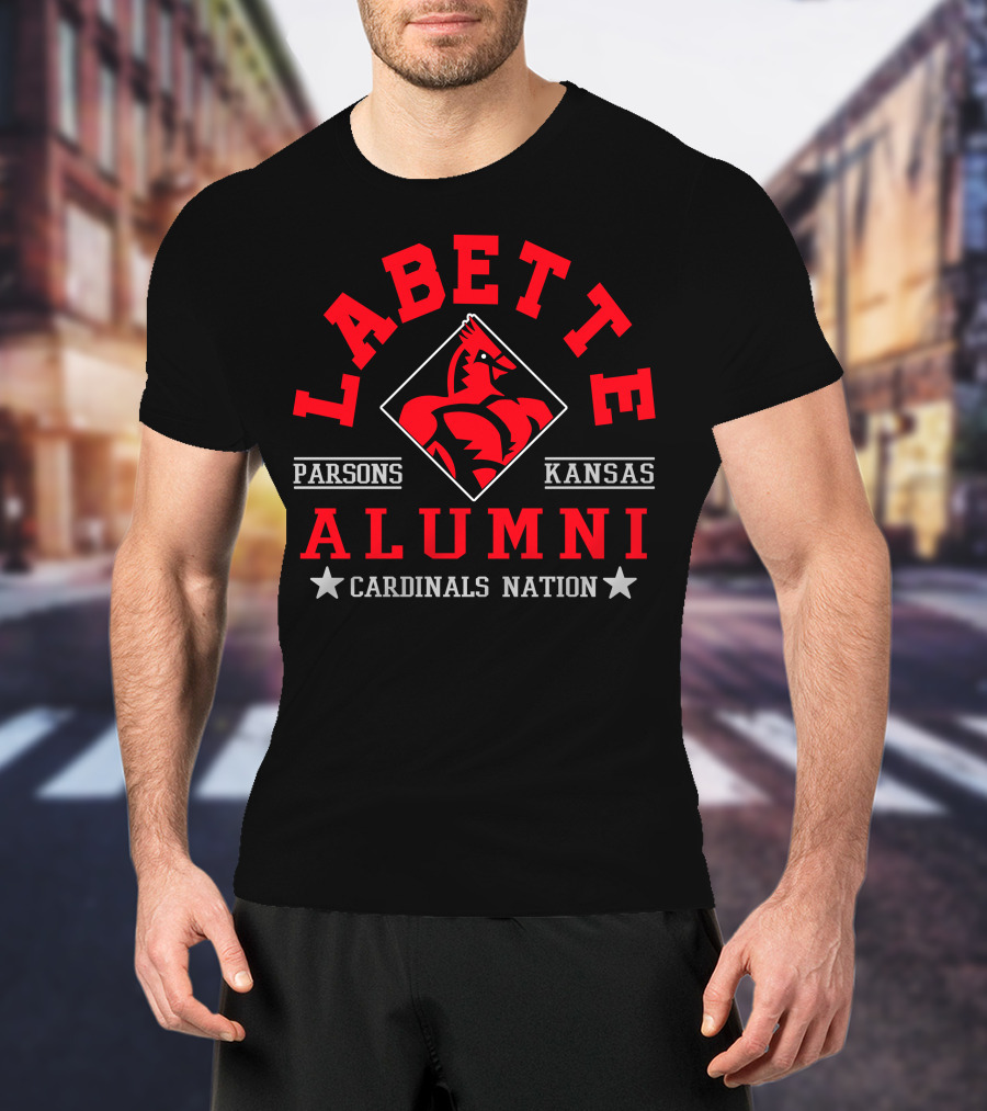 Labette Cardinals Alumni Parsons Kansas Nation T-Shirt