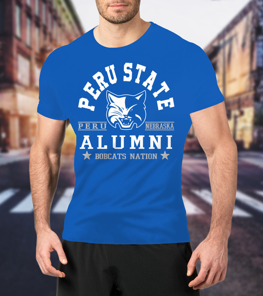 Peru State College Alumni Bobcats Nation Nebraska T-Shirt