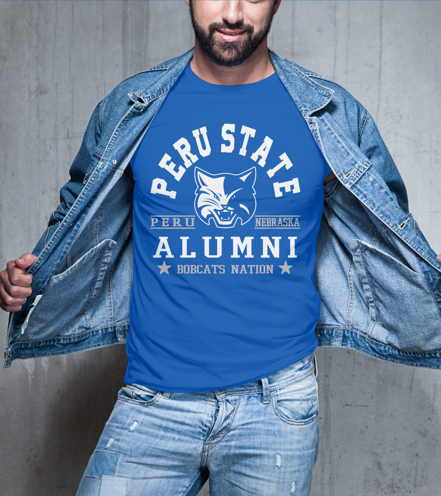 Peru State College Alumni Bobcats Nation Nebraska T-Shirt