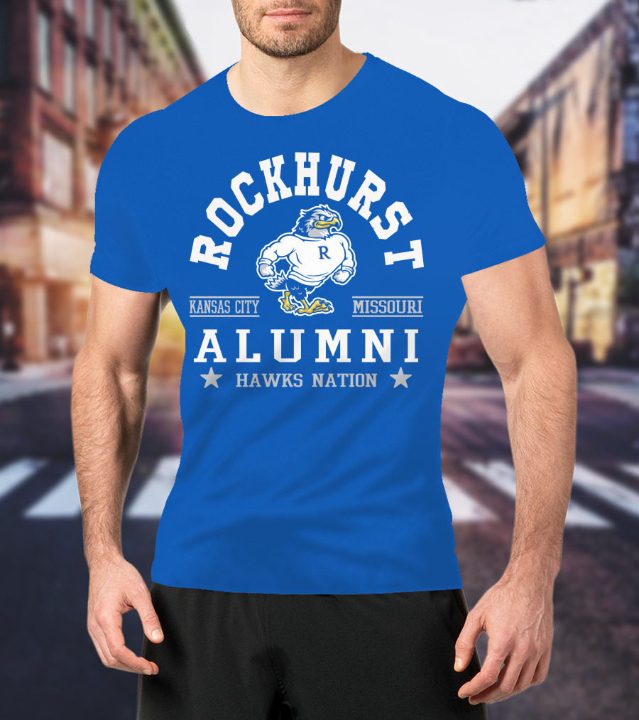 Rockhurst College Alumni Hawks Nation Kansas City Missouri T-Shirt