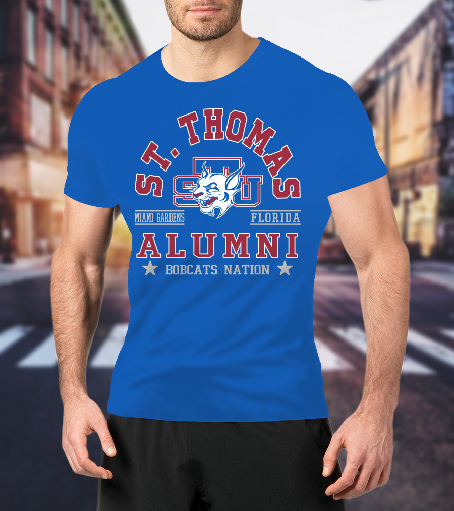 St. Thomas University Alumni Bobcats Nation Miami Gardens Florida T-Shirt