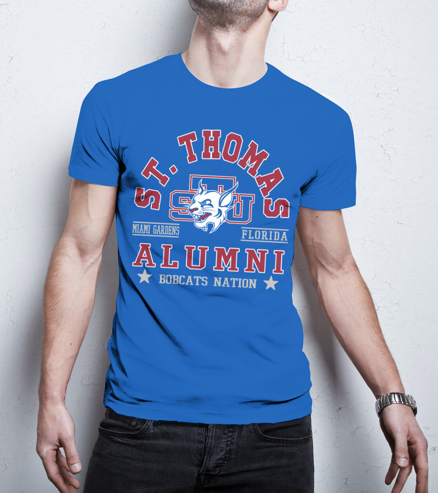 St. Thomas University Alumni Bobcats Nation Miami Gardens Florida T-Shirt