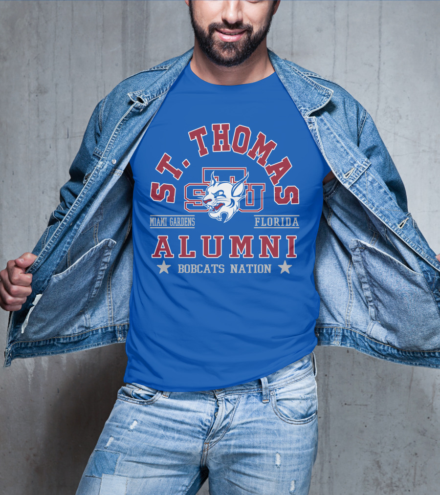 St. Thomas University Alumni Bobcats Nation Miami Gardens Florida T-Shirt