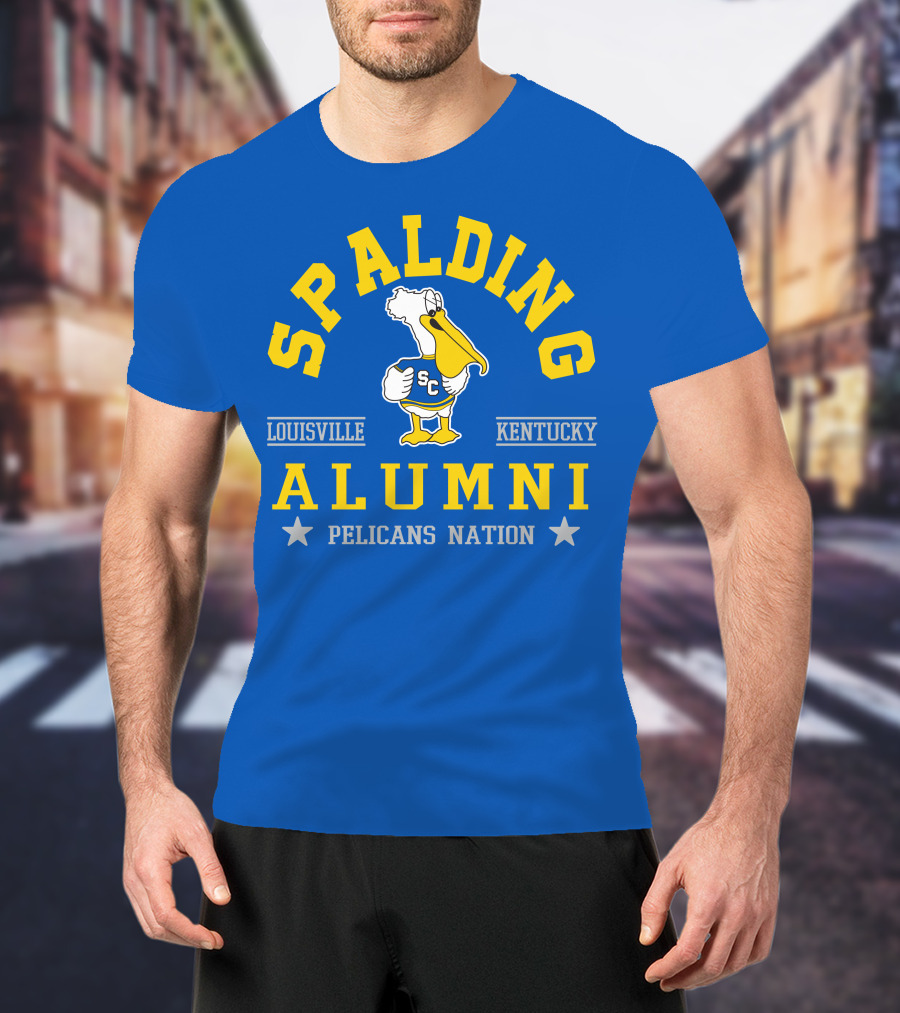 Spalding College Alumni Louisville Kentucky Pelicans Nation T-Shirt