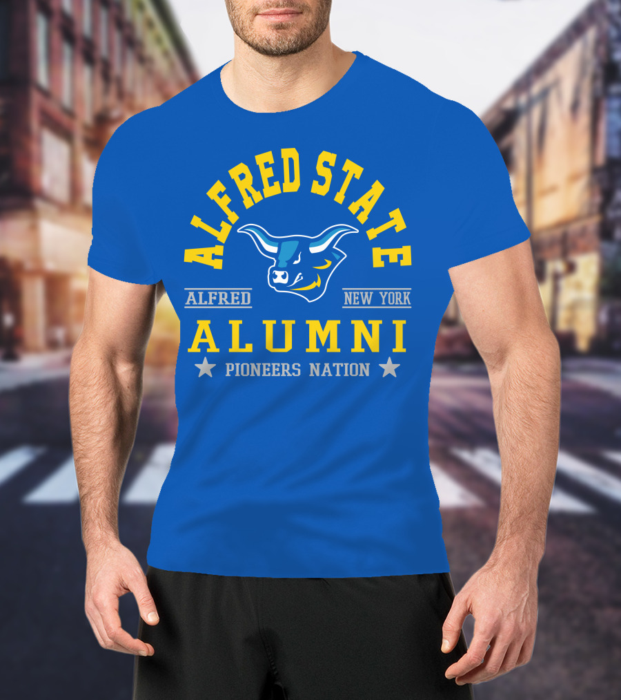 Alfred State Alumni Pioneers Nation New York T-Shirt