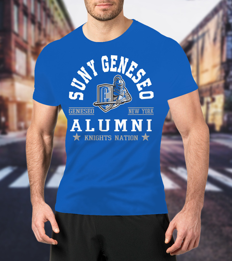 SUNY Geneseo Alumni Knights Nation New York T-Shirt