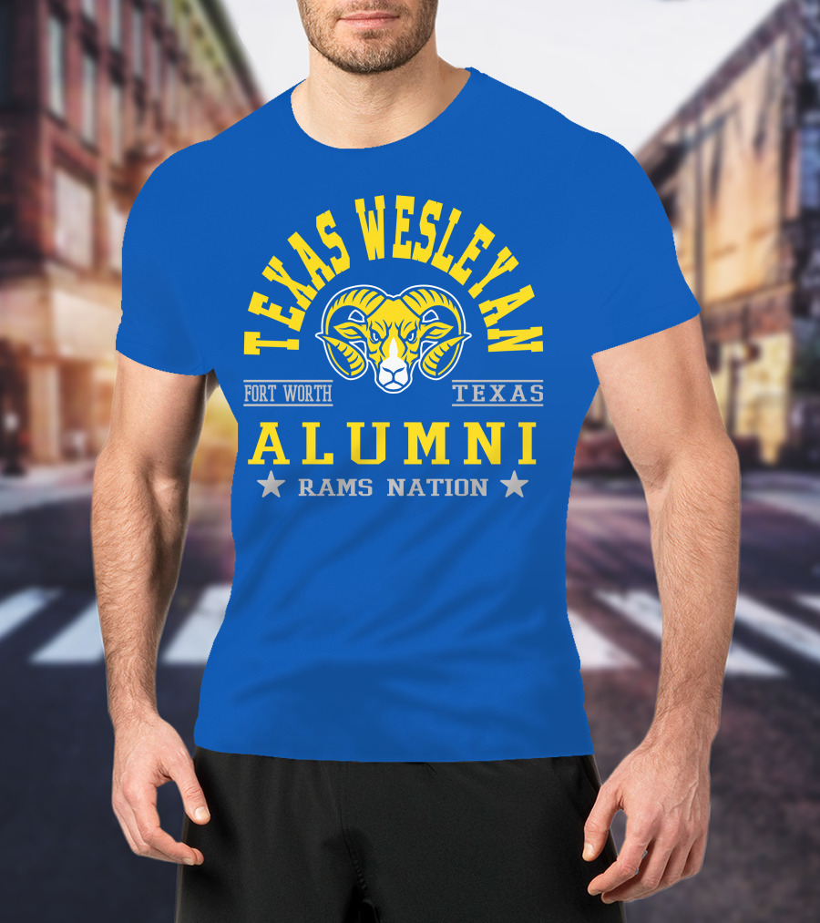 Texas Wesleyan Alumni Fort Worth Texas Rams Nation T-Shirt