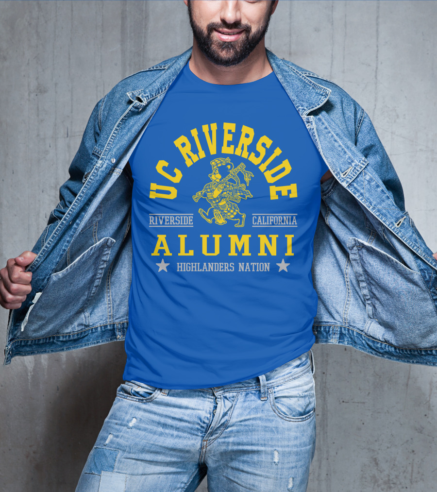 UC Riverside Alumni Highlanders Nation Riverside California T-Shirt