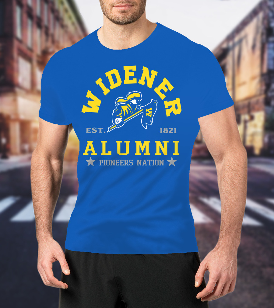 Widener Alumni Est. 1821 Pioneers Nation T-Shirt