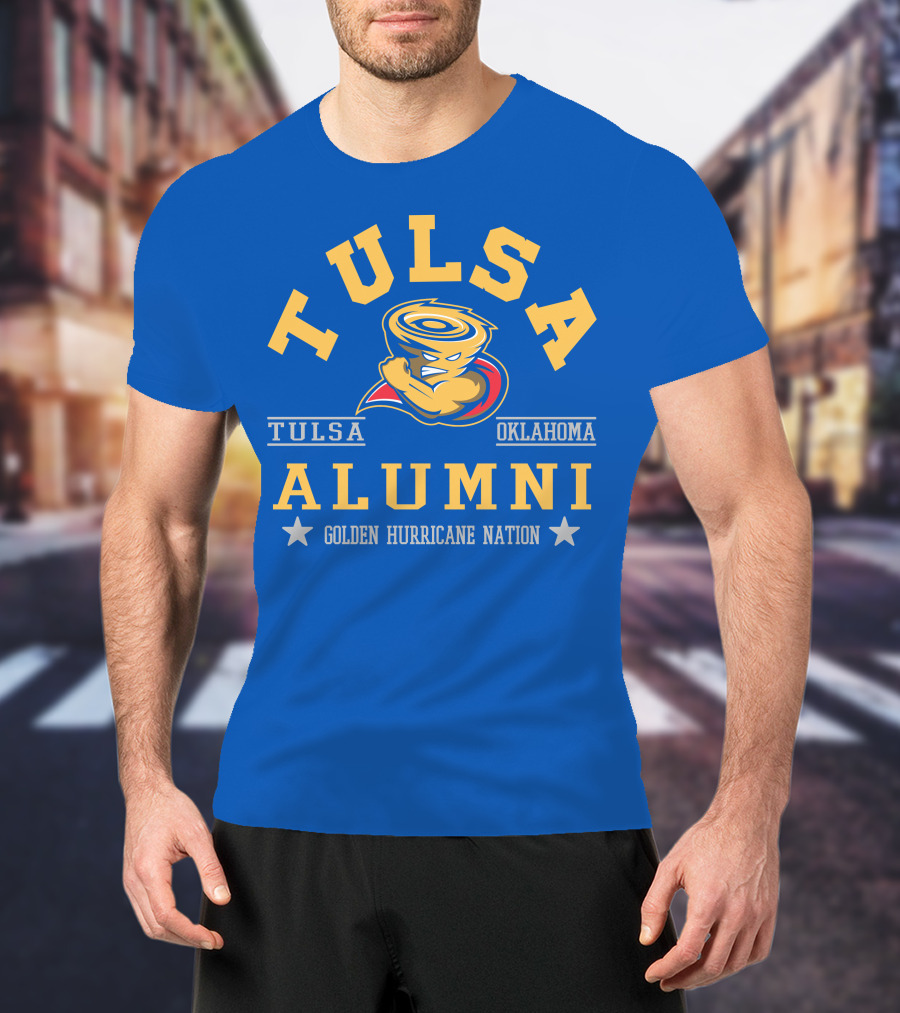 Tulsa Alumni Oklahoma Golden Hurricane Nation T-Shirt