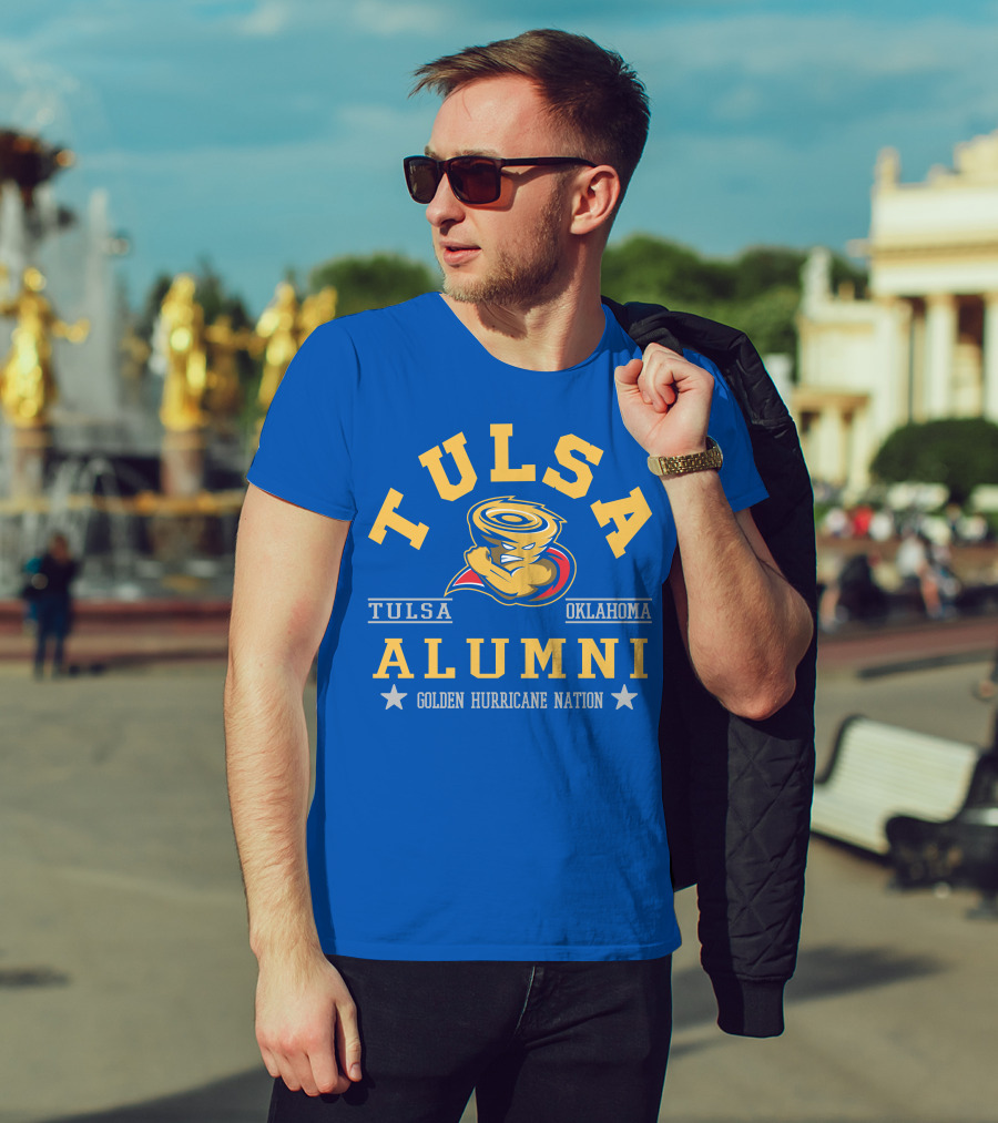Tulsa Alumni Oklahoma Golden Hurricane Nation T-Shirt