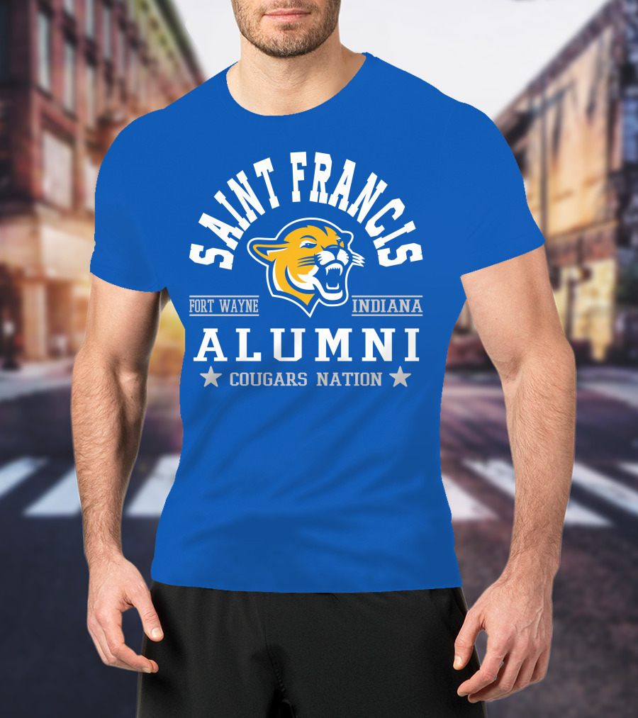 Saint Francis Fort Wayne Indiana Alumni Cougars Nation T-Shirt