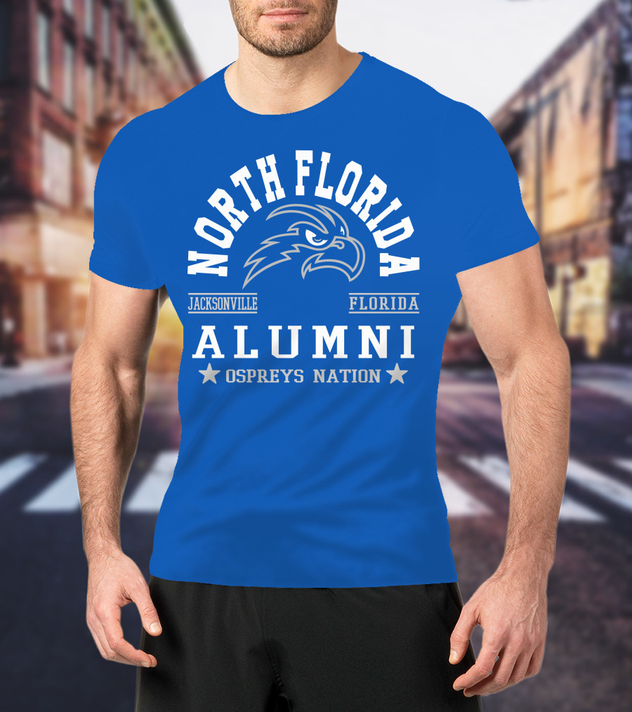 North Florida Alumni Ospreys Nation Jacksonville Florida T-Shirt