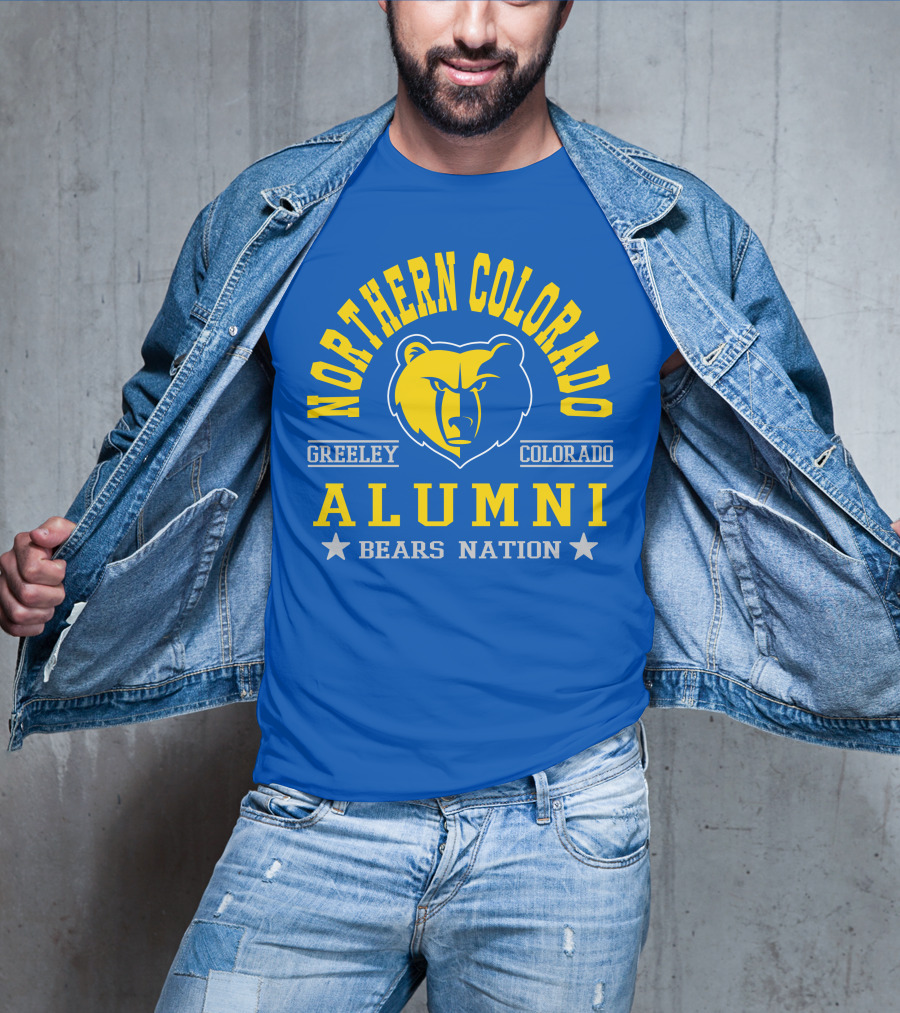 Northern Colorado Alumni Bears Nation Greeley Colorado T-Shirt