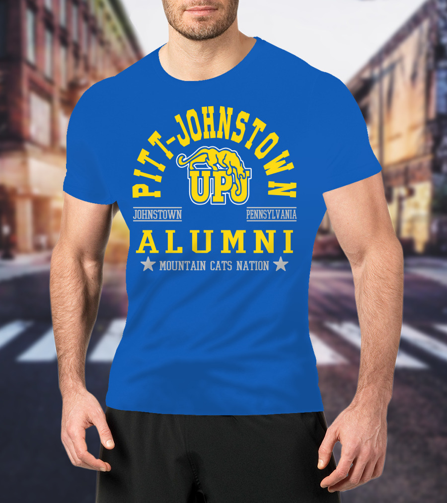 Pitt-Johnstown UPJ Alumni Mountain Cats Nation Johnstown Pennsylvania T-Shirt
