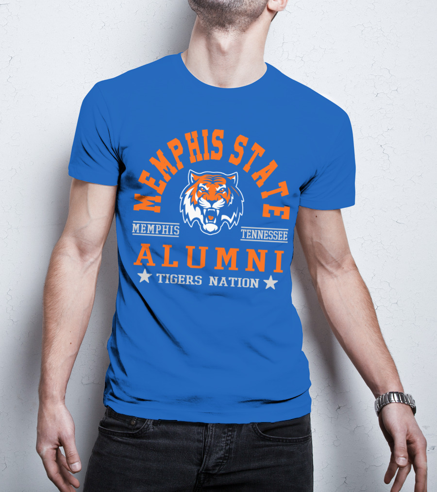 Memphis State Alumni Tigers Nation Memphis Tennessee T-Shirt