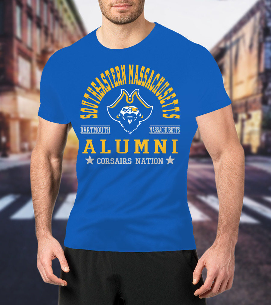 Southeastern Massachusetts Dartmouth Alumni Corsairs Nation T-Shirt