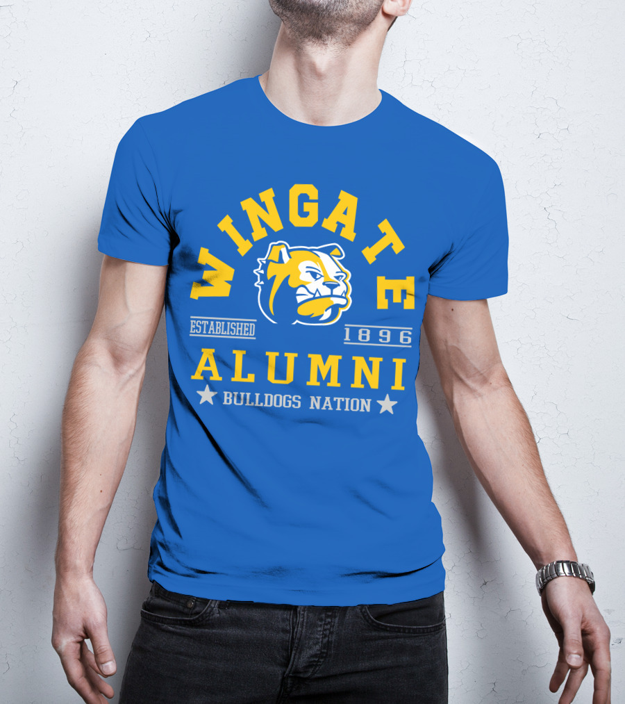 Wingate Established 1896 Alumni Bulldogs Nation T-Shirt