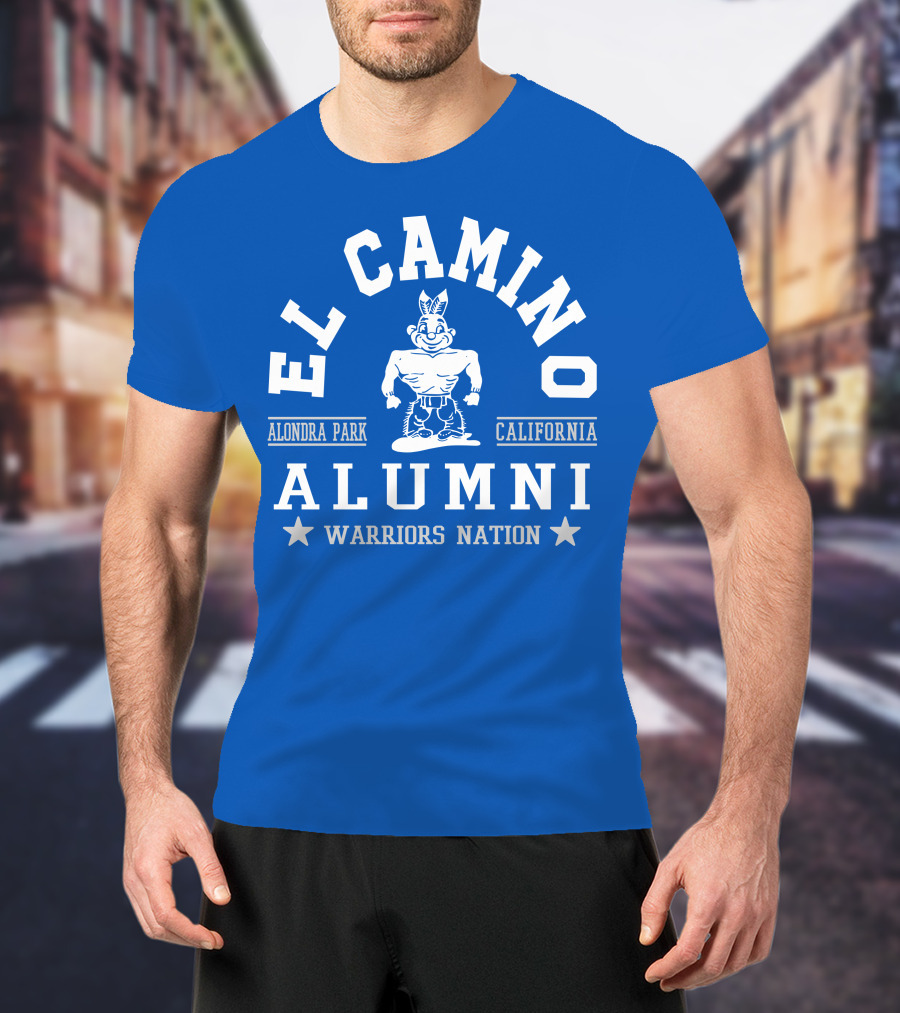 El Camino Alumni Warriors Nation Alondra Park California T-Shirt