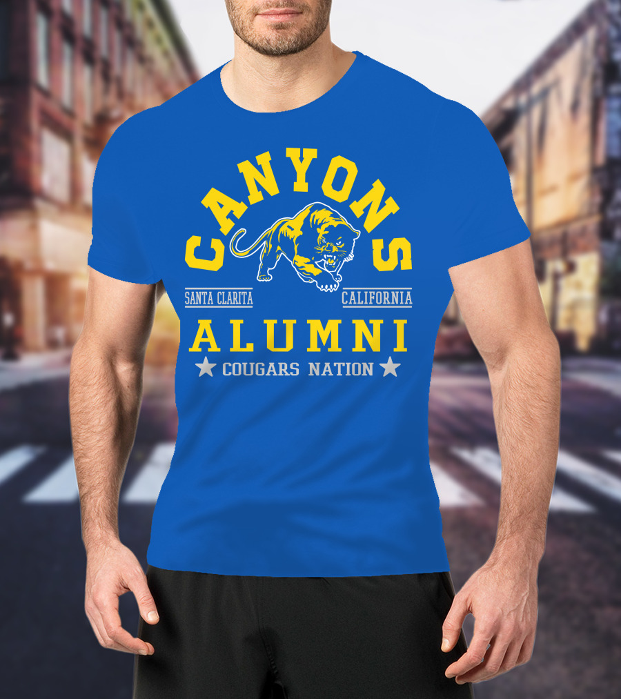 Canyons Alumni Santa Clarita California Cougars Nation T-Shirt