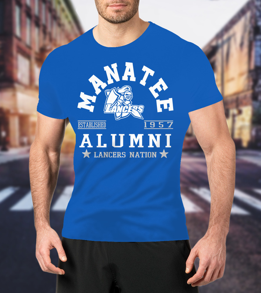 Manatee Alumni Established 1957 Lancers Nation T-Shirt