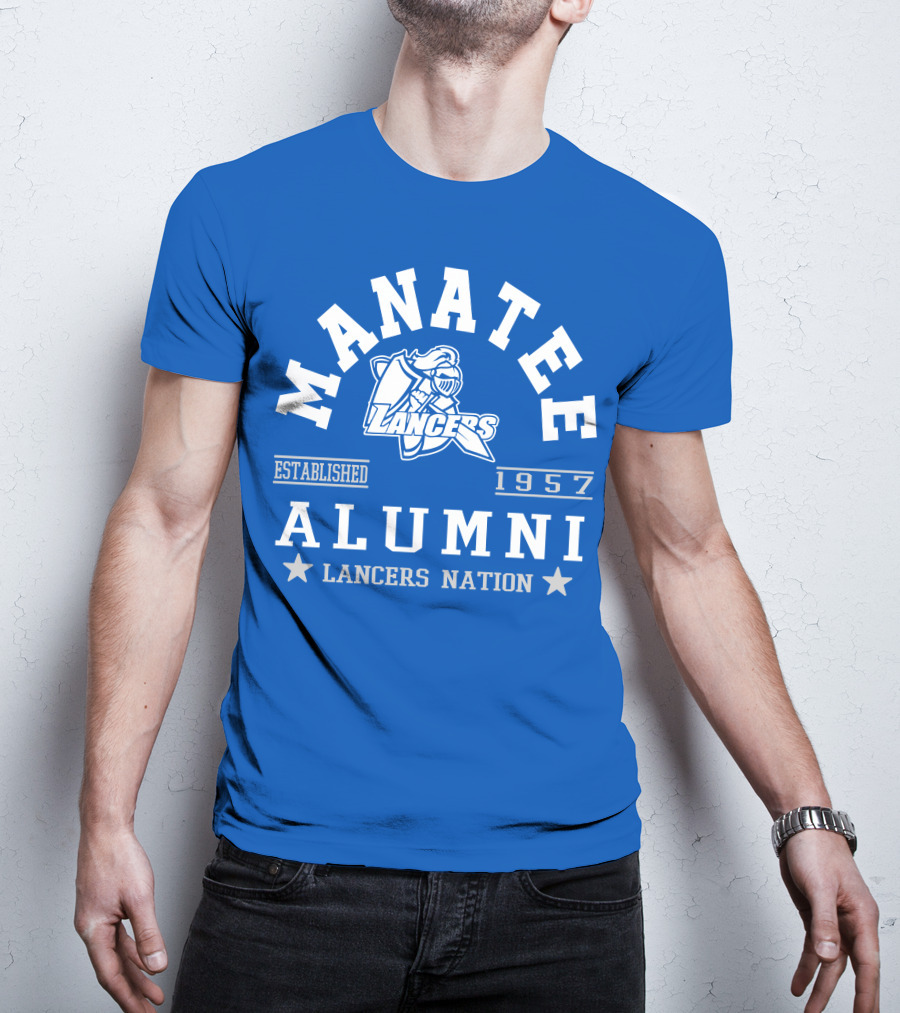 Manatee Alumni Established 1957 Lancers Nation T-Shirt