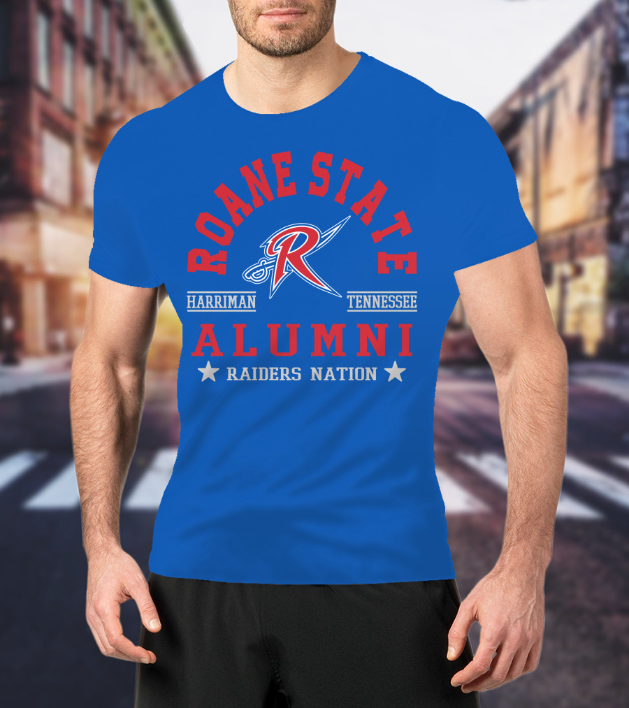 Roane State Harriman Tennessee Alumni Raiders Nation T-Shirt