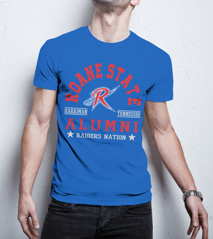 Roane State Harriman Tennessee Alumni Raiders Nation T-Shirt