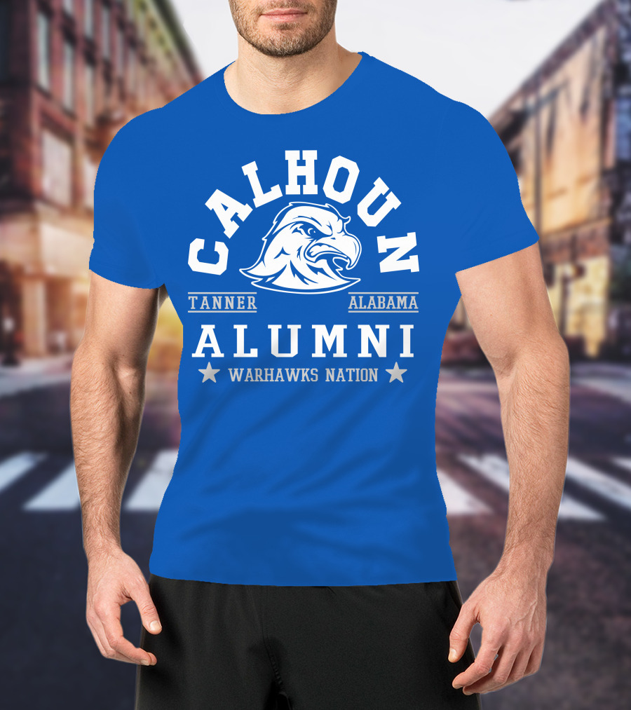 Calhoun Alumni Tanner Alabama Warhawks Nation T-Shirt