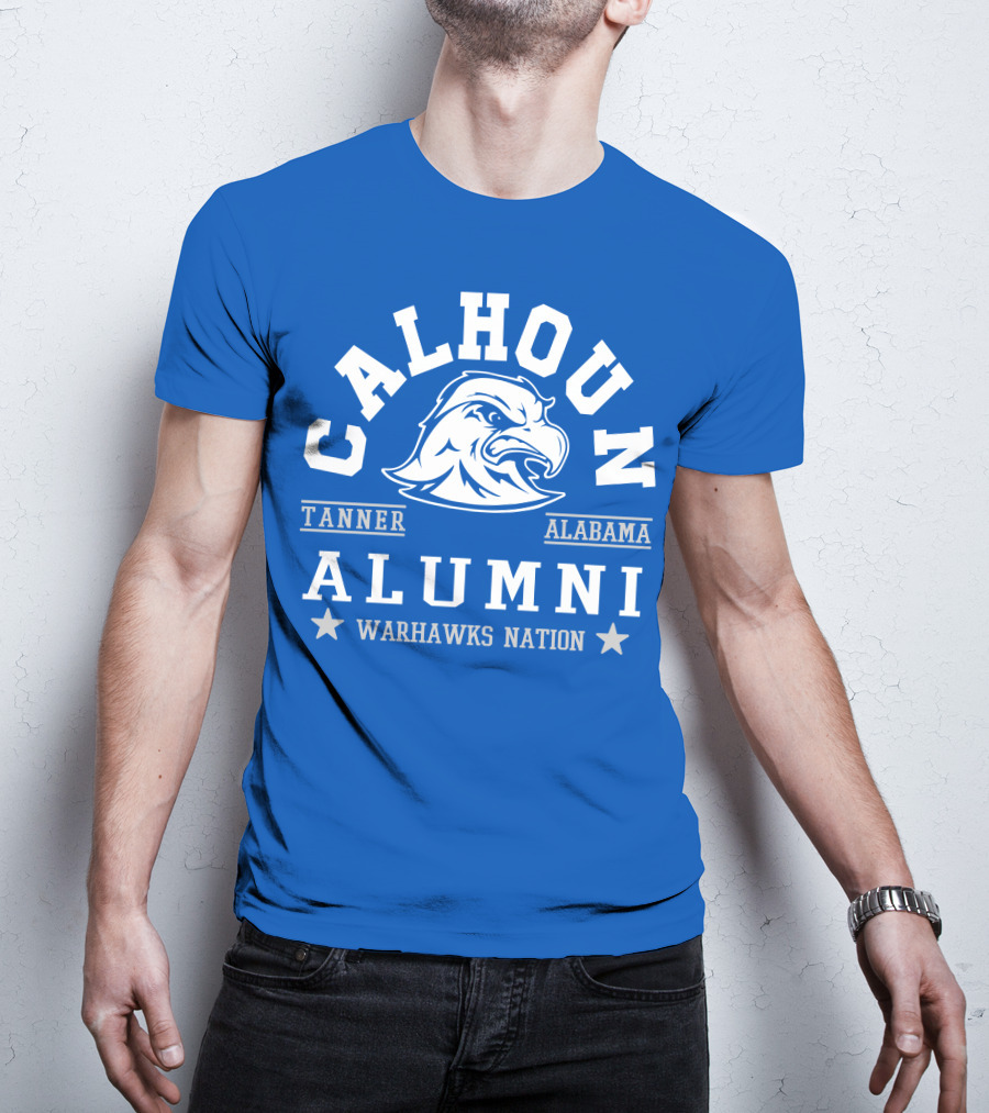 Calhoun Alumni Tanner Alabama Warhawks Nation T-Shirt