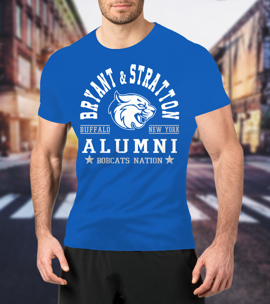 Bryant And Stratton Buffalo New York Alumni Bobcats Nation T-Shirt