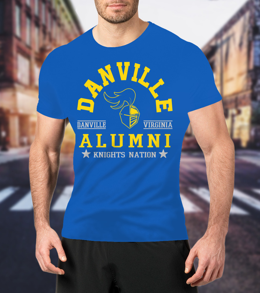 Danville Virginia Alumni Knights Nation T-Shirt