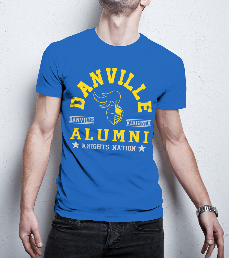 Danville Virginia Alumni Knights Nation T-Shirt