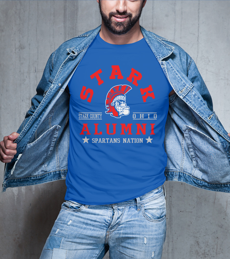 Stark County Ohio Alumni Spartans Nation T-Shirt